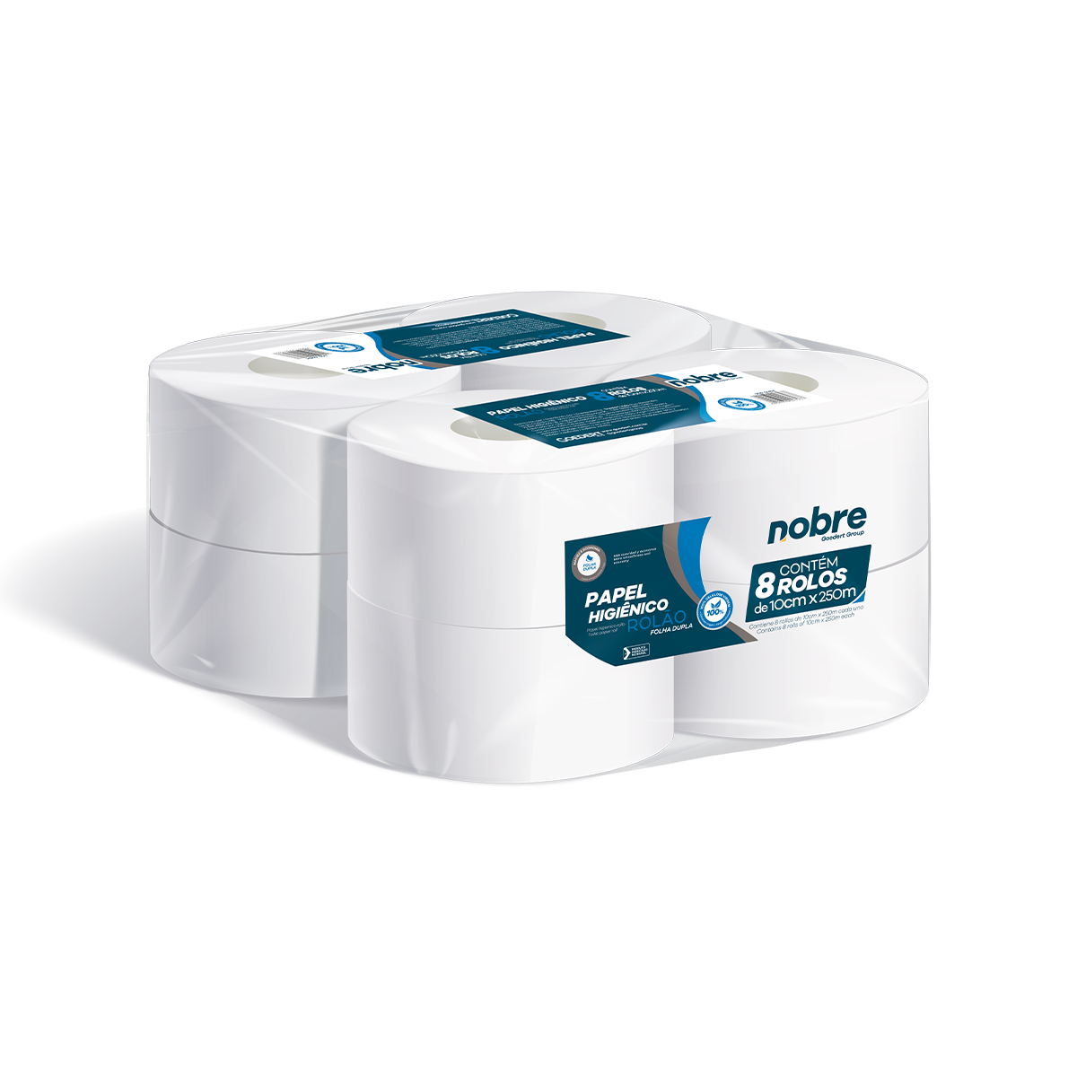 higienico rolão folha dupla